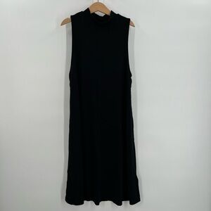 Top Shop Black Sleeveless Dress Ladies Size4